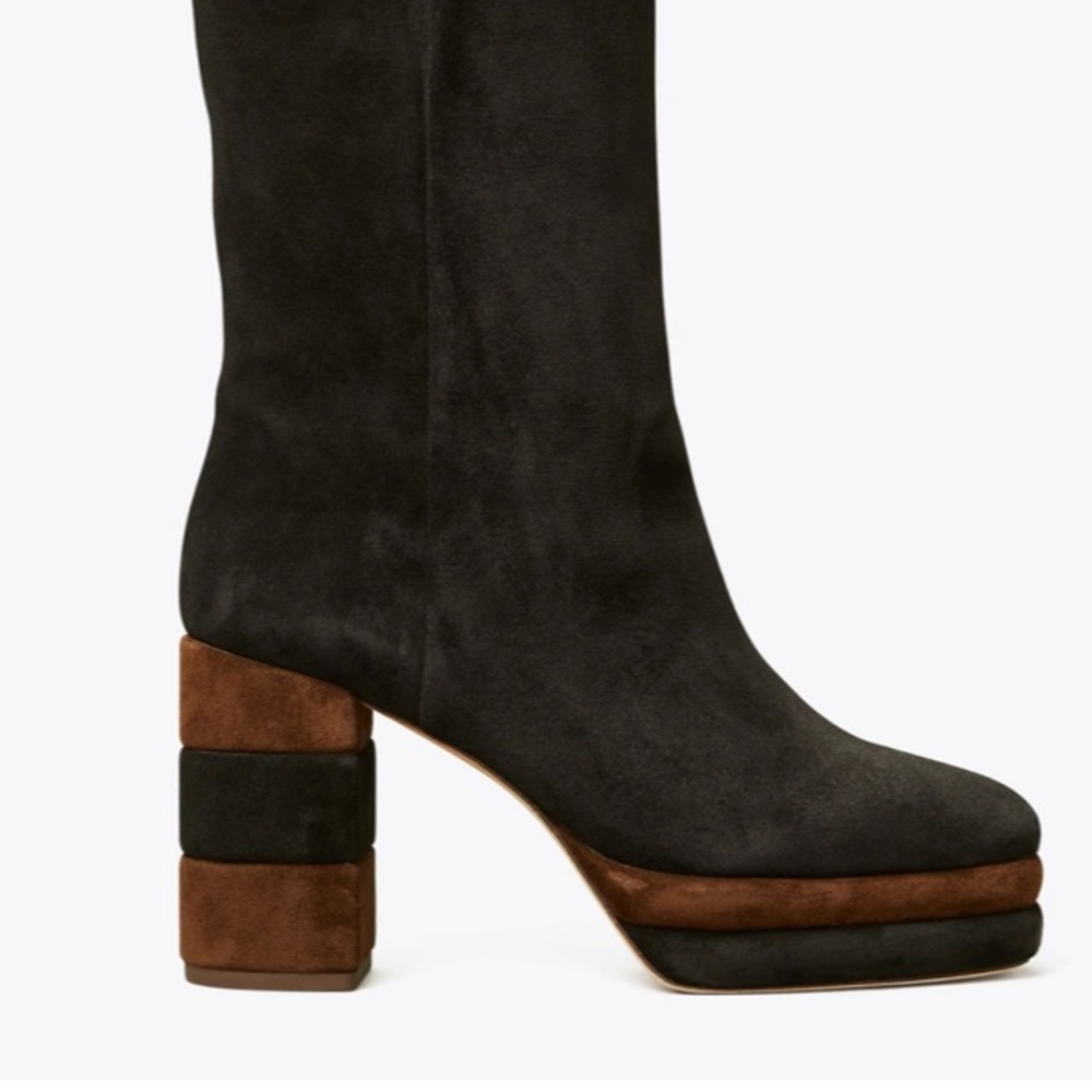 Tory Burch Platform Tall Knee High Boot - Picture 8 of 16